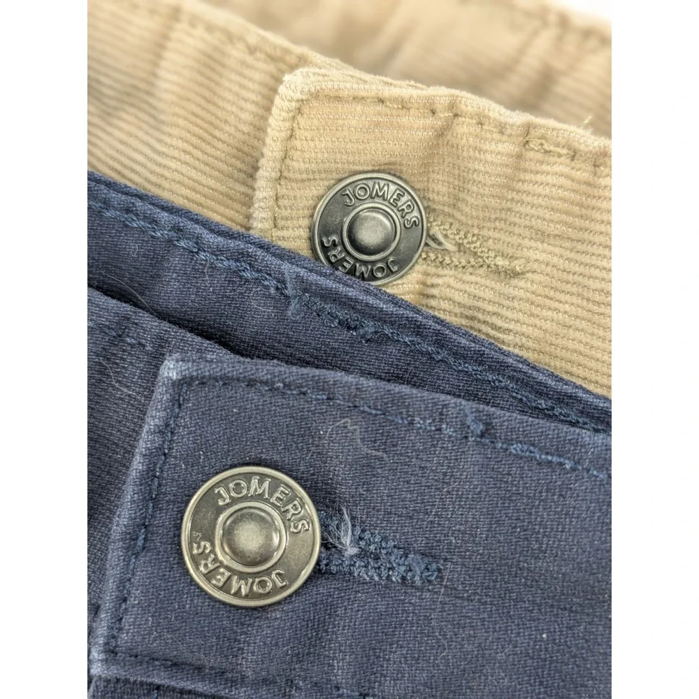 LOT 2!🚨Jomers Slim Straight Chino Pants Mens Size 36X31 Corduroy Work Trousers